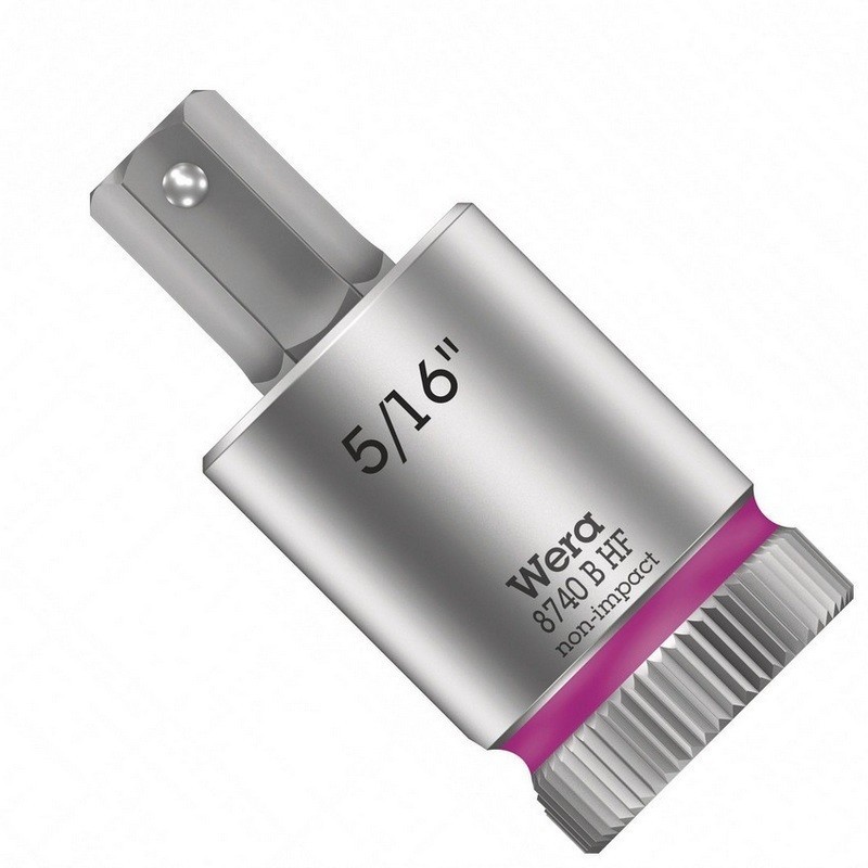 Wera 8740 B HF Zylop 3/8" Lokma Bits HexPlus 5/16"x38.5mm 05003091001