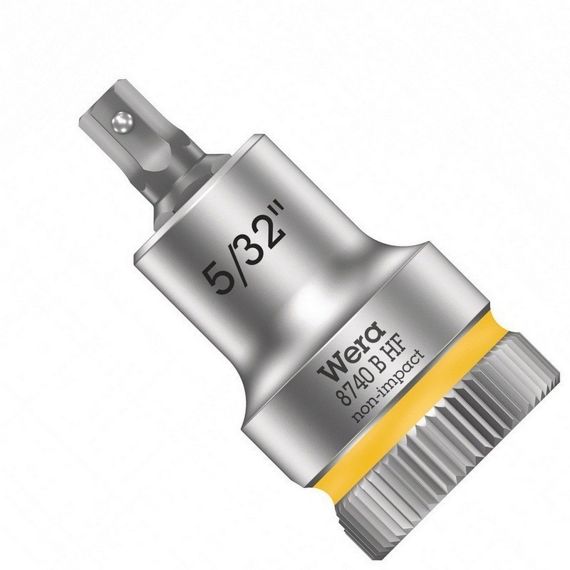 Wera 8740 B HF Zylop 3/8" Lokma Bits HexPlus 5/32"x35mm 05003083001