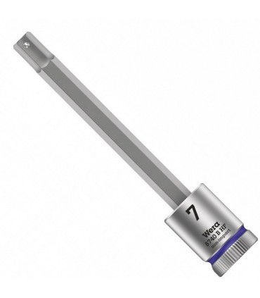 Wera 8740 B HF Zylop 3/8" Lokma Bits HexPlus 7x100mm 05003038001