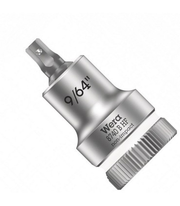 Wera 8740 B HF Zylop 3/8" Lokma Bits HexPlus 9/64"x35mm 05003082001