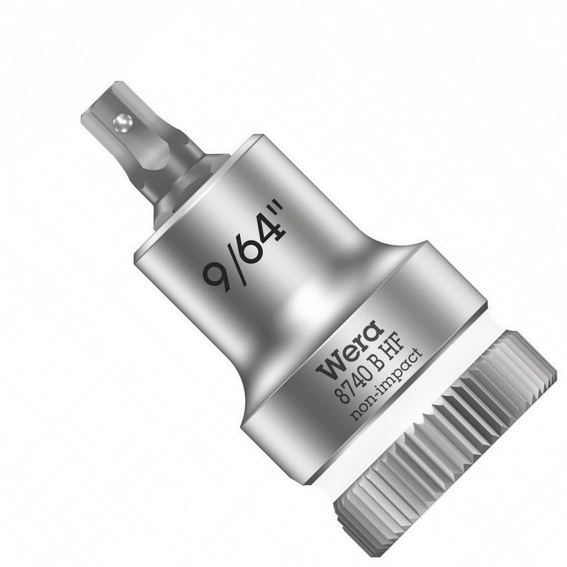 Wera 8740 B HF Zylop 3/8" Lokma Bits HexPlus 9/64"x35mm 05003082001