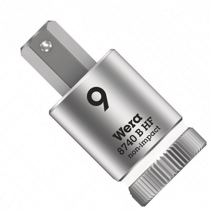 Wera 8740 B HF Zylop 3/8" Lokma Bits HexPlus 9x38.5mm 05003041001