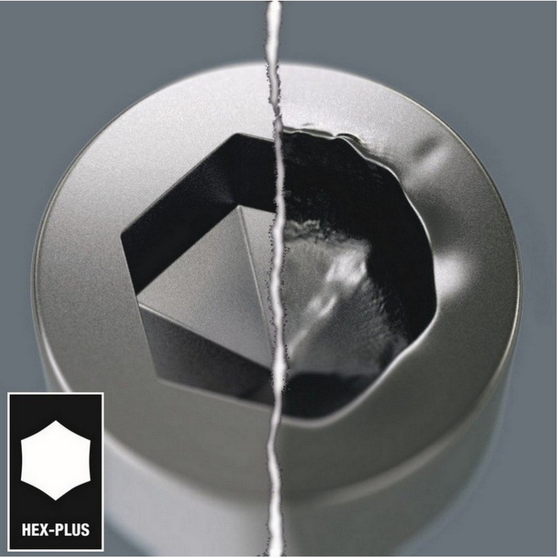 Wera 8740 C HF Zylop 1/2" Lokma Bits HexPlus 7x140mm 05003843001