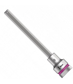 Wera 8740 C HF Zylop 1/2" Lokma Bits HexPlus 8x140mm 05003844001