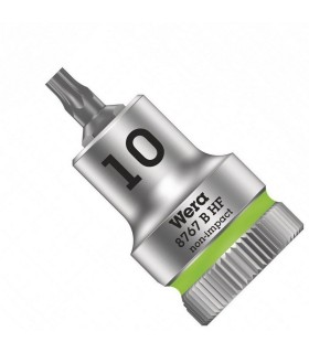 Wera 8767 B Zylop 3/8" Lokma Bits Torx HF TX10x35mm 05003059001