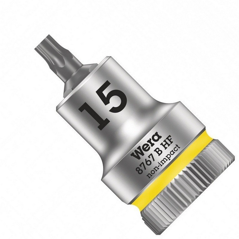 Wera 8767 B Zylop 3/8" Lokma Bits Torx HF TX15x35mm 05003060001