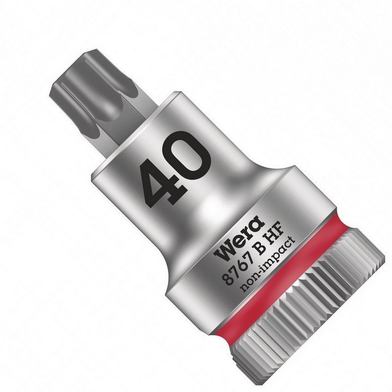 Wera 8767 B Zylop 3/8" Lokma Bits Torx HF TX40x35mm 05003068001
