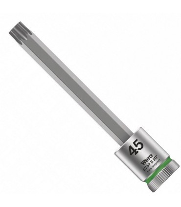 Wera 8767 B Zylop 3/8" Lokma Bits Torx HF TX45x100mm 05003071001