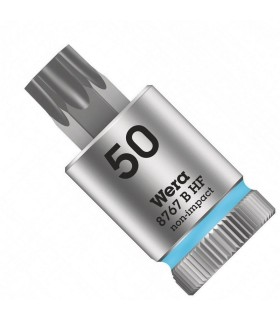 Wera 8767 B Zylop 3/8" Lokma Bits Torx HF TX50x38.5mm 05003072001