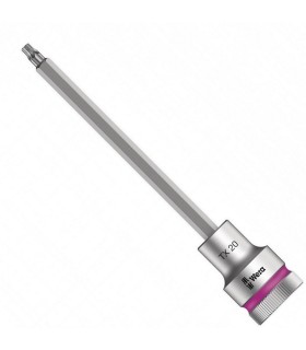 Wera 8767 C Zylop 1/2" Lokma Bits Torx HF TX20x140mm 05003850001