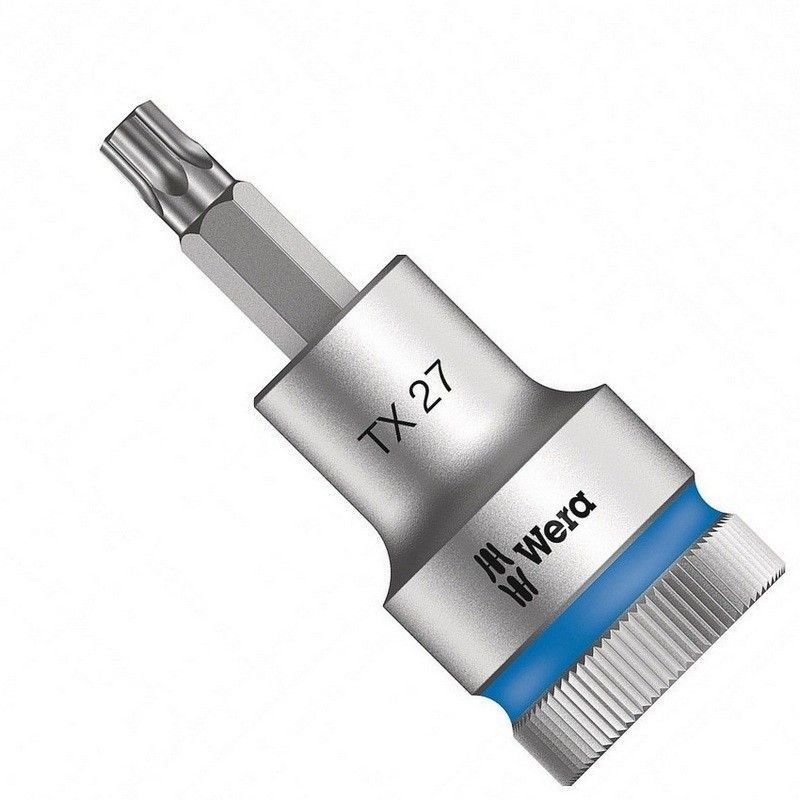 Wera 8767 C Zylop 1/2" Lokma Bits Torx HF TX27x60mm 05003832001