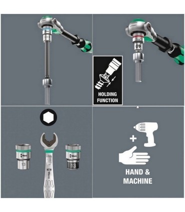 Wera 8767 C Zylop 1/2" Lokma Bits Torx HF TX45x140mm 05003855001