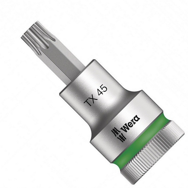 Wera 8767 C Zylop 1/2" Lokma Bits Torx HF TX45x60mm 05003835001