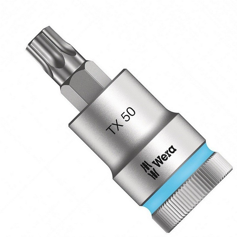 Wera 8767 C Zylop 1/2" Lokma Bits Torx HF TX50x60mm 05003836001
