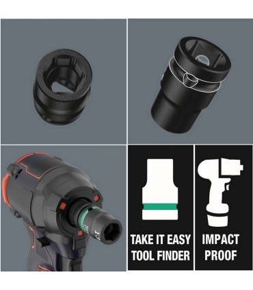 Wera 8790 B Impaktor 3/8" Lokma 15/16" 32mm 05005525001