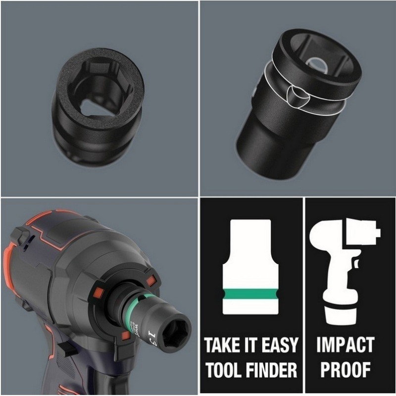 Wera 8790 B Impaktor 3/8" Lokma 5/8" 30mm 05005520001