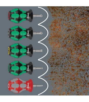 Wera 335 Stubby Düz Tornavida 0.6x3.5x24.5mm 05008840001