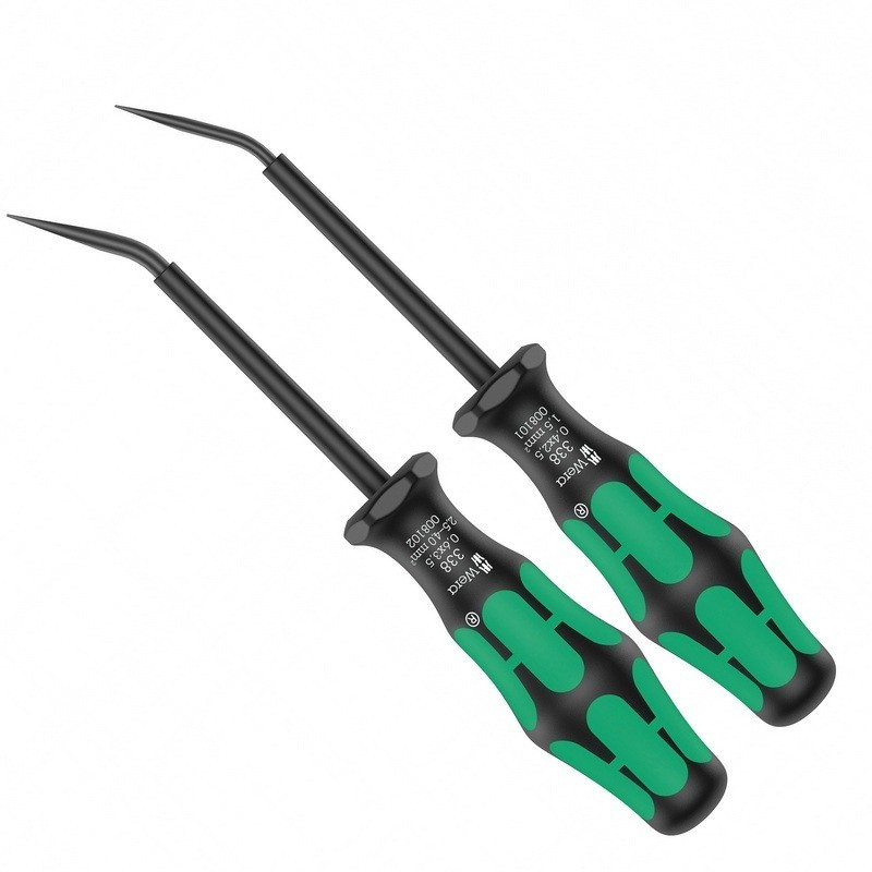 Wera 338/2 Sigorta Kutusu Yay Açma Tornavida Seti 2P 05008100001