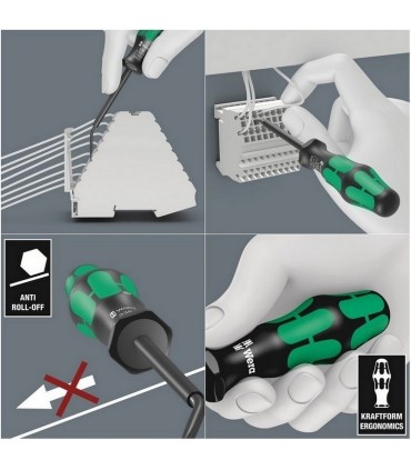 Wera 338/2 Sigorta Kutusu Yay Açma Tornavida Seti 2P 05008100001