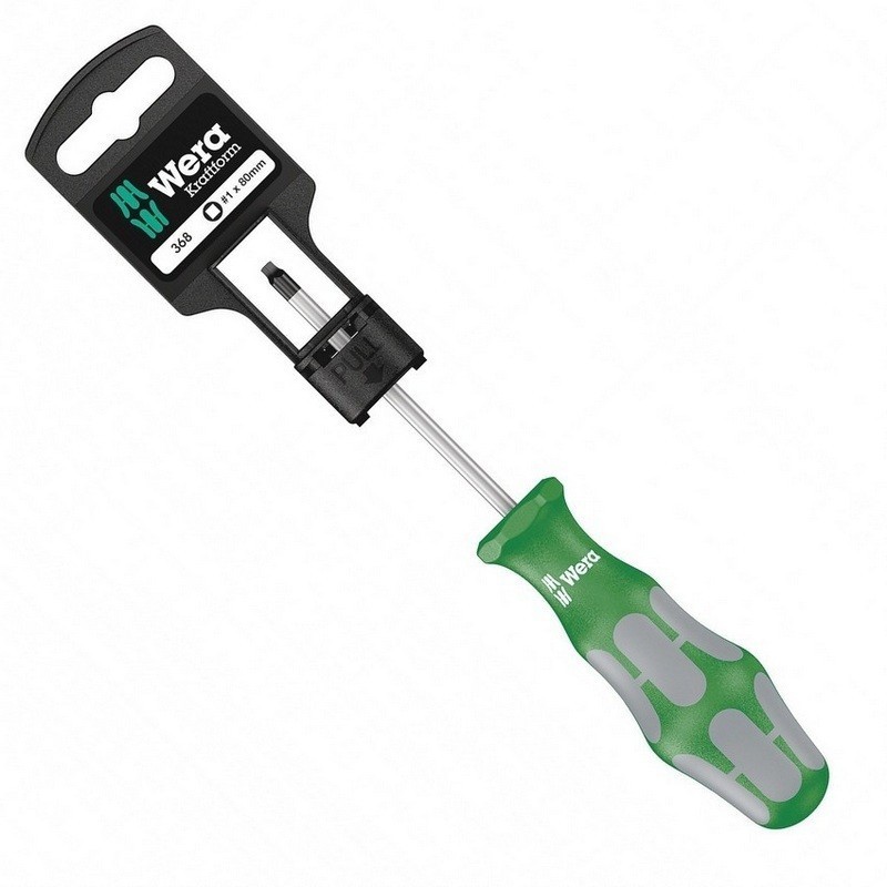 Wera 368 SB Kare Tornavida R1x80mm 05100070001