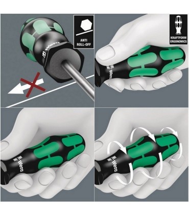 Wera 368 SB Kare Tornavida R3x150mm 05100072001
