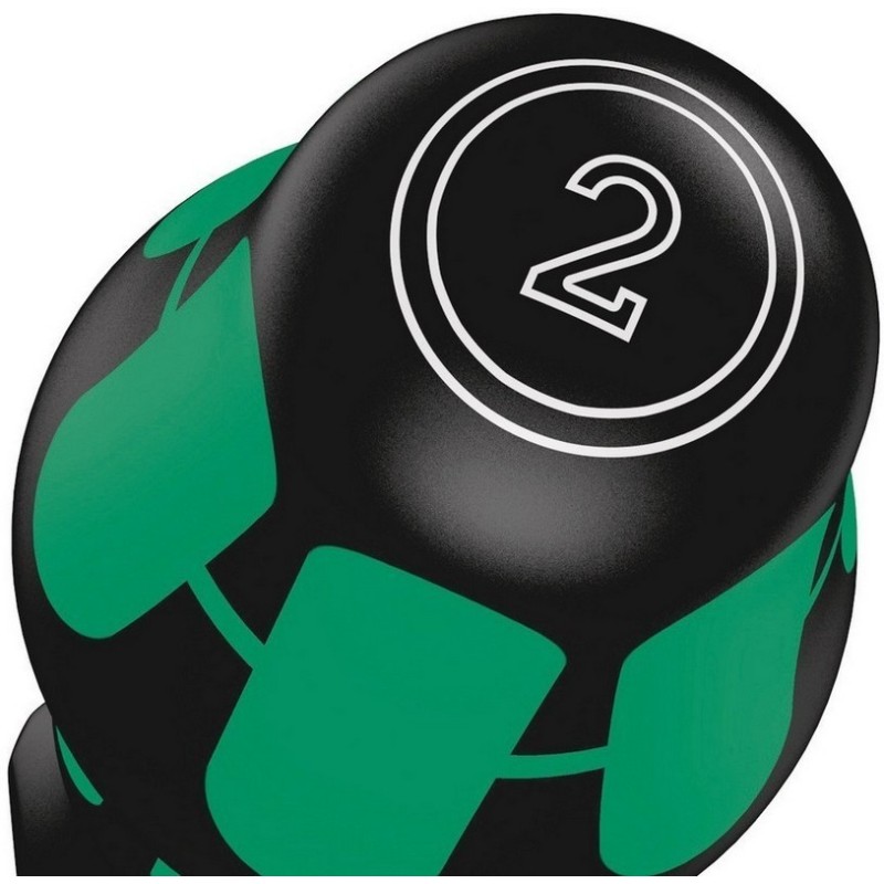 Wera 355 SK Pozidriv Lasertip Tornavida PZ2x100mm 05009342001