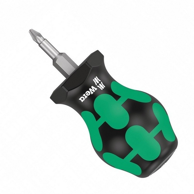 Wera 355 Stubby Pozidriv Tornavida PZ1x25mm 05008853001