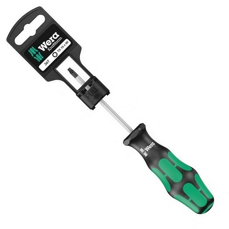 Wera 367 SB Torx Tornavida TX15x80mm 05100061001