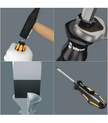 Wera 932 A Keski Tornavida Düz 2x12x200mm 05018272001