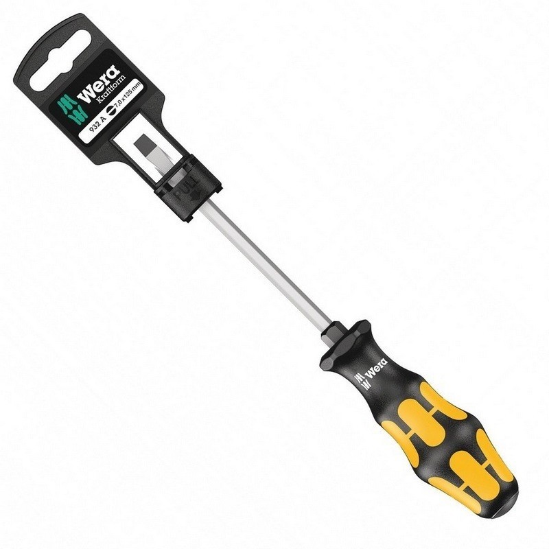 Wera 932 A SB Keski Tornavida Düz 1.2x7.0x125mm 05100086001