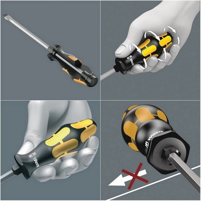 Wera 934 AS Keski Tornavida Düz 1.2x7.0x138mm 05018302001