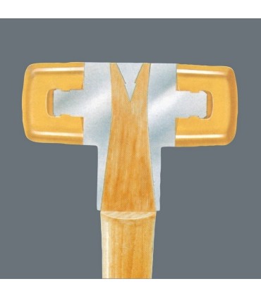 Wera 100 Gr. Selidor Başlı Yumuşak Yüzlü Çekiç 6 51mm 05000030001