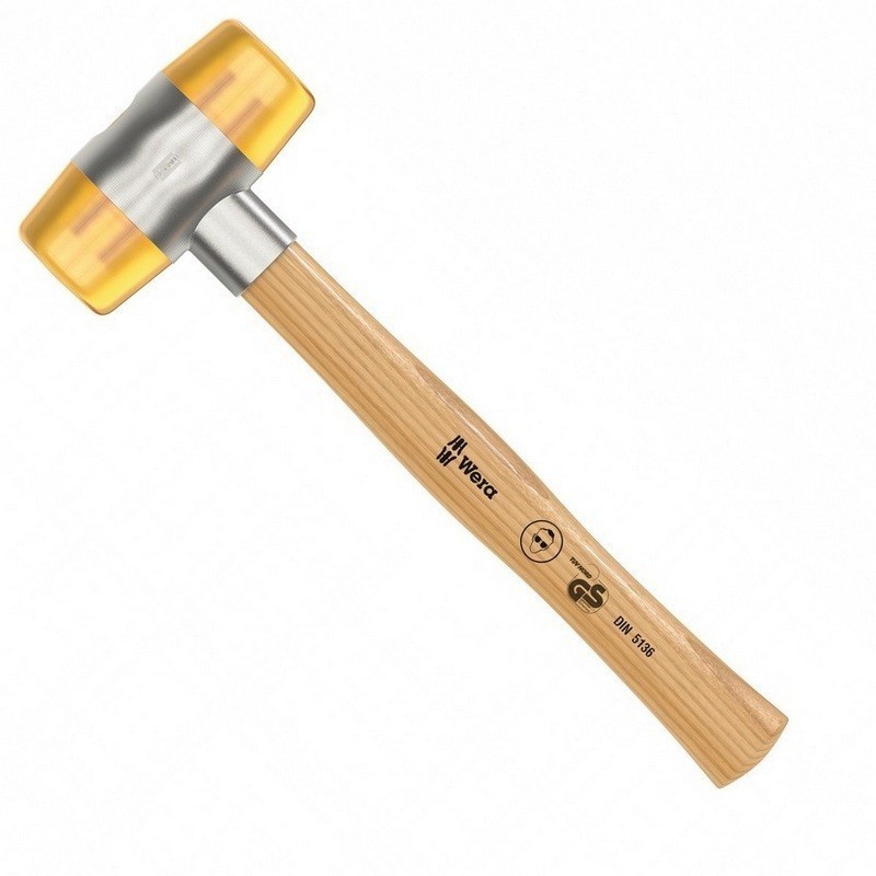 Wera 100 Gr. Selidor Başlı Yumuşak Yüzlü Çekiç 7 61mm 05000035001
