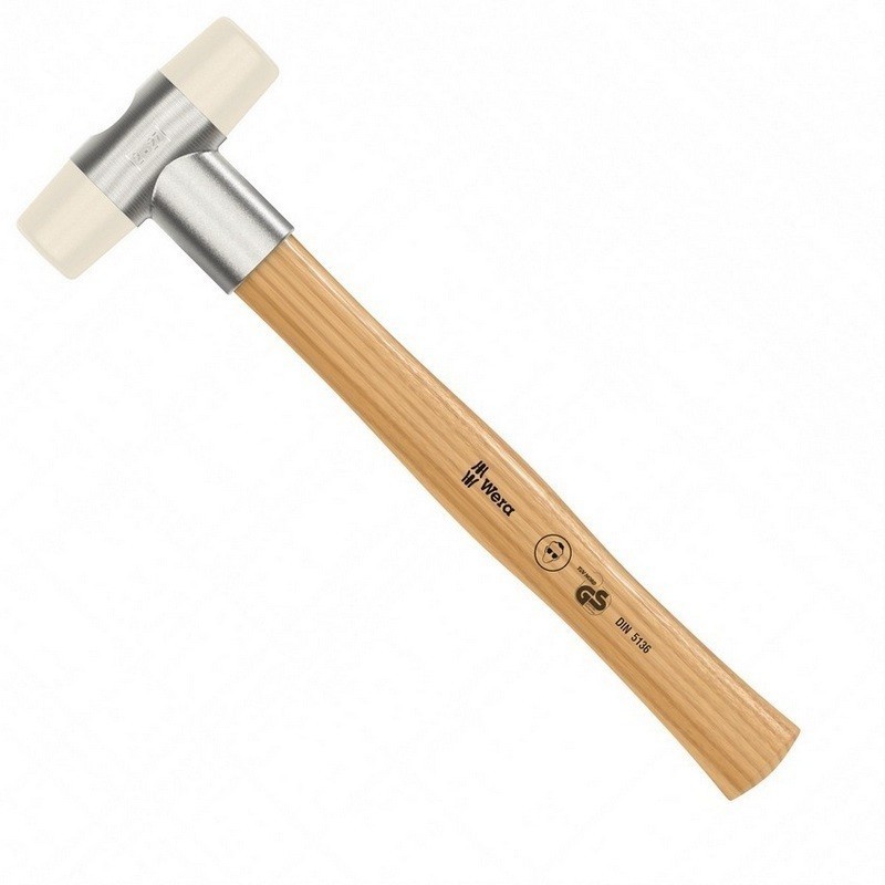 Wera 101 Gr. Naylon Başlı Yumuşak Yüzlü Çekiç 2 28mm 05000310001