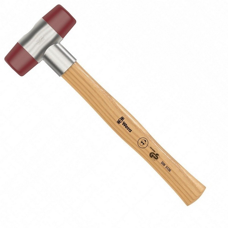 Wera 102 Gr. Üretan Başlı Yumuşak Yüzlü Çekiç 5 41mm 05000525001
