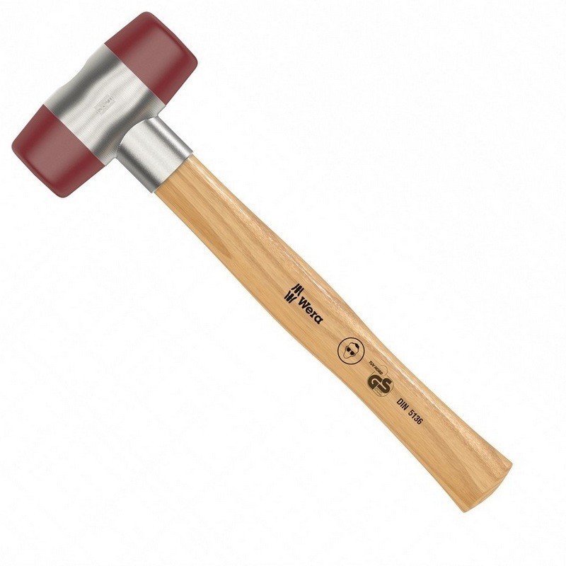 Wera 102 Gr. Üretan Başlı Yumuşak Yüzlü Çekiç 6 51mm 05000530001