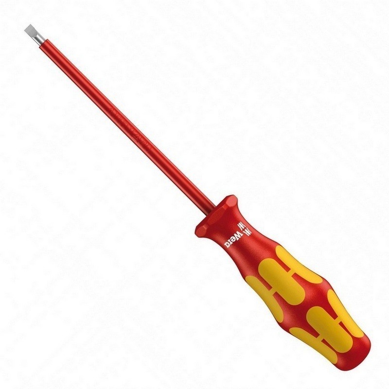 Wera 160i VDE SB Düz Lasertip Tornavida 0.6x3.5x100mm 05100002001