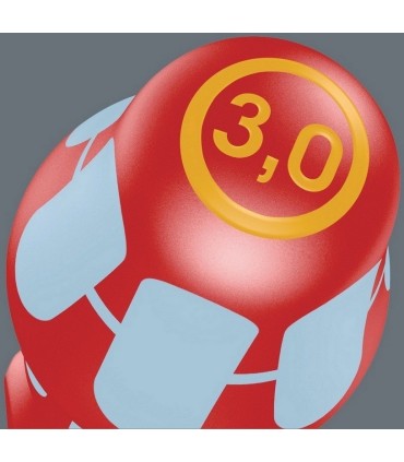 Wera 3160i VDE Düz Lasertip Tornavida 1.0x5.5x125mm 05022732001