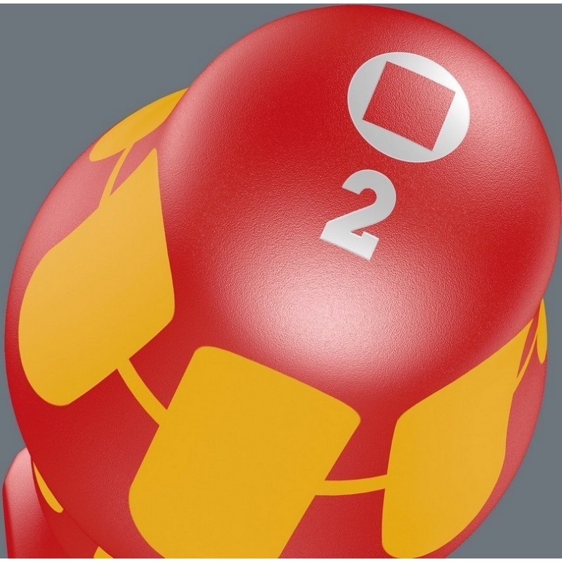 Wera 168i VDE SB Kare Tornavida R1x80mm 05100024001