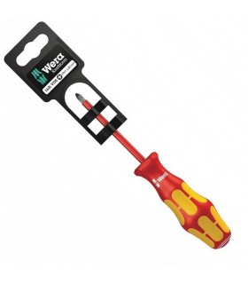 Wera 162i VDE SB Yıldız Lasertip Tornavida PH1x80mm 05100011001