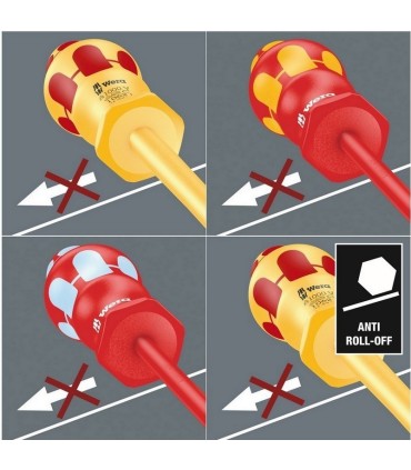Wera 162i VDE SB Yıldız Lasertip Tornavida PH1x80mm 05100011001