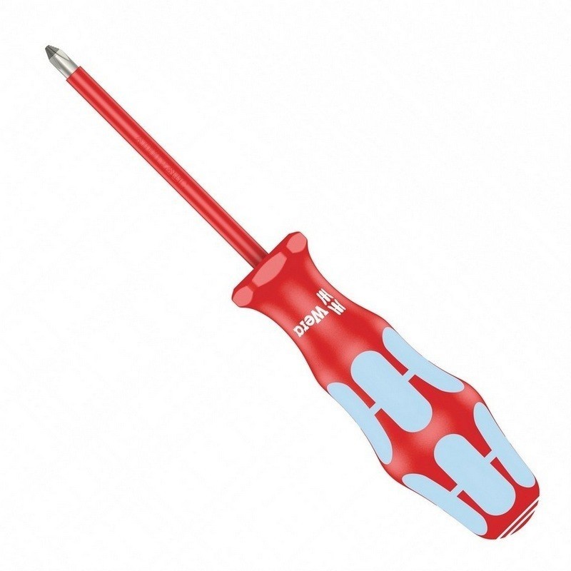 Wera 3162i VDE Yıldız Lasertip Tornavida PH1x80mm 05022733001