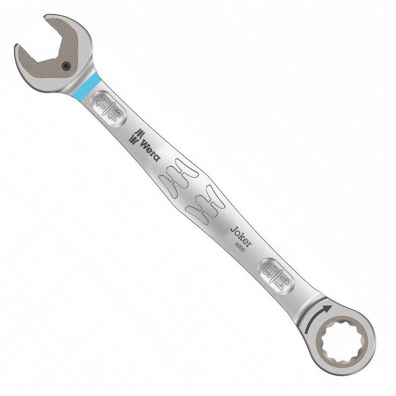 Wera 6000 Joker Cırcırlı Yıldız Açık Ağız Kombine Anahtar 11/16" 05073286001
