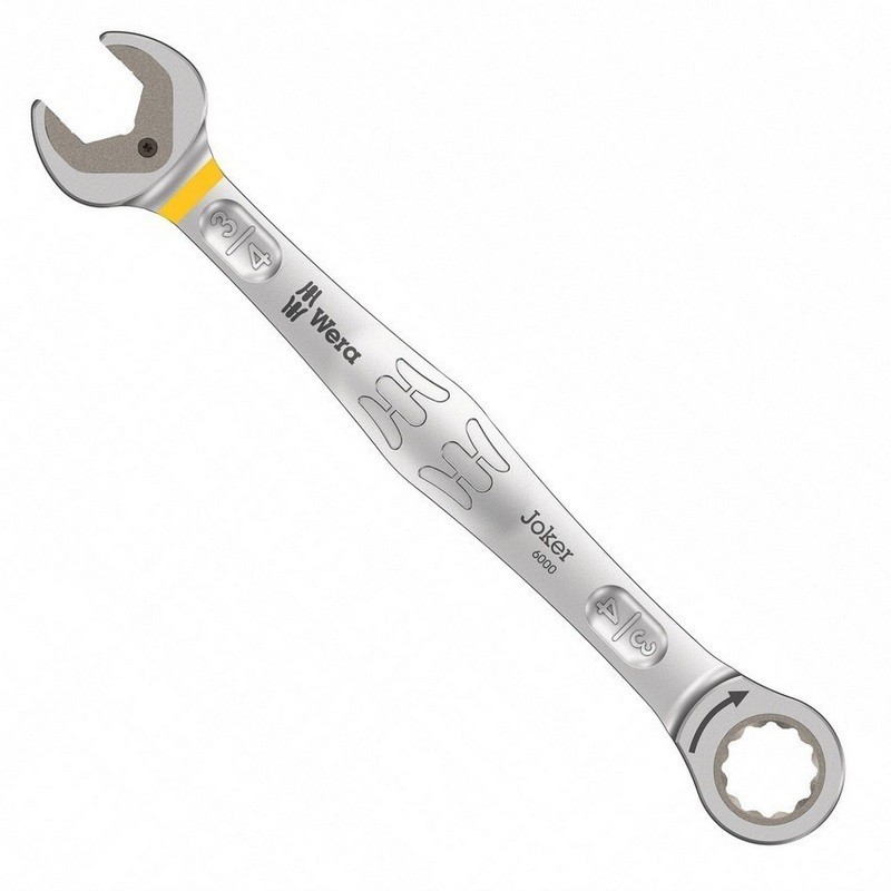 Wera 6000 Joker Cırcırlı Yıldız Açık Ağız Kombine Anahtar 3/4" 05073287001