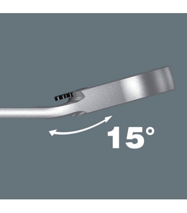 Wera 6001 Joker Switch Cırcırlı Yıldız Açık Ağız Kombine Anahtar 11/16" 05020081001