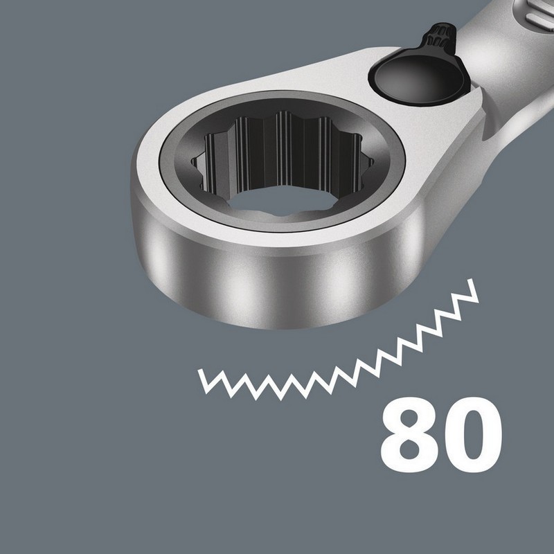 Wera 6001 Joker Switch Cırcırlı Yıldız Açık Ağız Kombine Anahtar 3/8" 05020076001