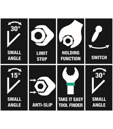 Wera 6001 Joker Switch Cırcırlı Yıldız Açık Ağız Kombine Anahtar 9/16"  05020079001