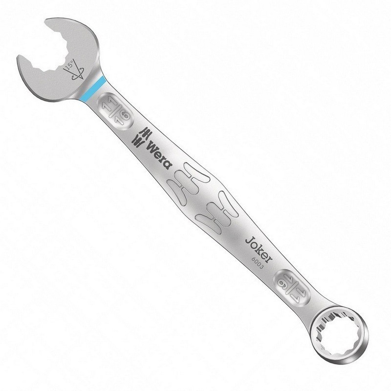 Wera 6003 Joker Yıldız Açık Ağız Kombine Anahtar 11/16" 05020217001