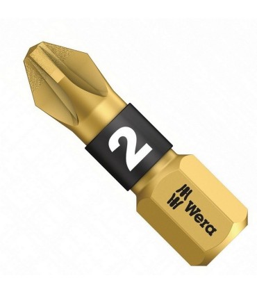 Wera 855/1 BDC SB Pozidriv Bits PZ2x25mm 05073337001