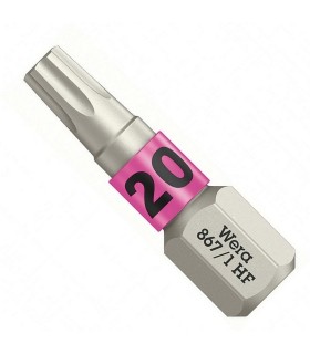 Wera 867/1 Torx HF Bits TX20x25mm 05066142001